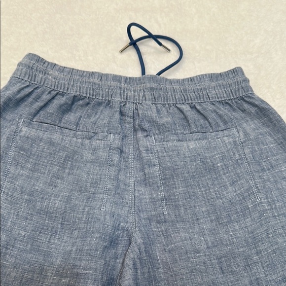 Athleta Blue Track Pants Relaxed Fit Joggers With Pockets - Picture 16 of 16